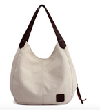 The Traveler Canvas Shoulder Tote