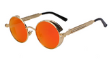 Austin Powers Vintage Round Metal Frame Sunglasses