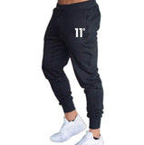 Hot sale solid casual Mens Casual Slim Fit Tracksuit Sports Solid Male Gym Cotton Skinny Joggers Sweat Casual Pants Trousers