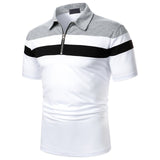 Men Polo Men Shirt Short Sleeve Polo Shirt Contrast Color Polo New Clothing Summer Streetwear Casual Fashion Men tops